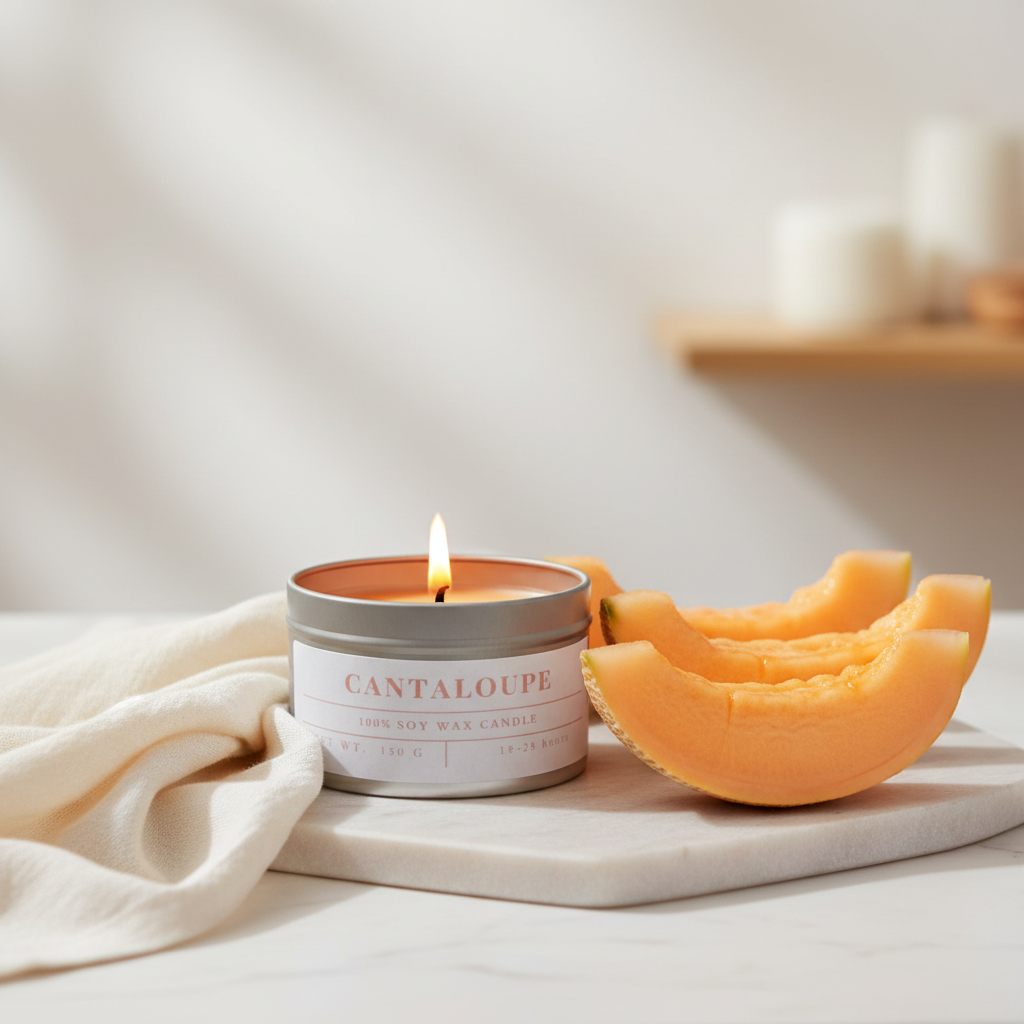 Cantaloupe Soy Candle