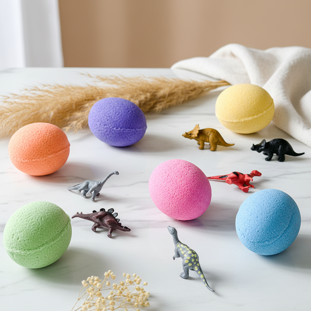 Dinosaur Egg Bath Bomb Toy Surprise
