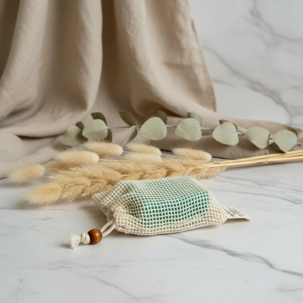 Exfoliating Soap Bag