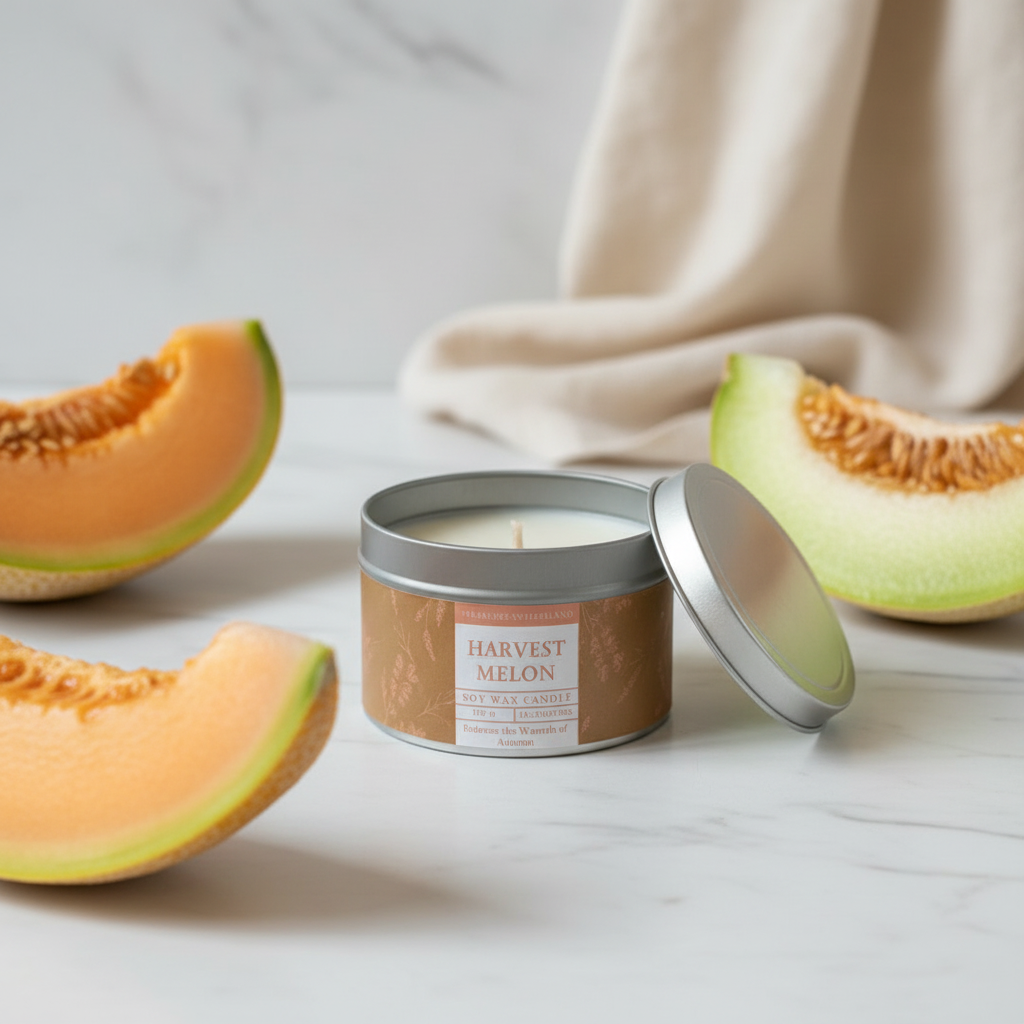 Harvest Melon Soy Candle
