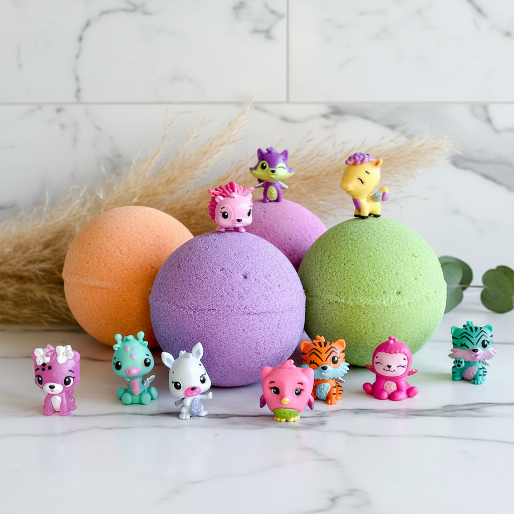 Hatchimal Bath Bomb Toy Surprise